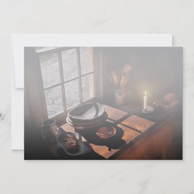 Chef - On a table II Invitation (Front)