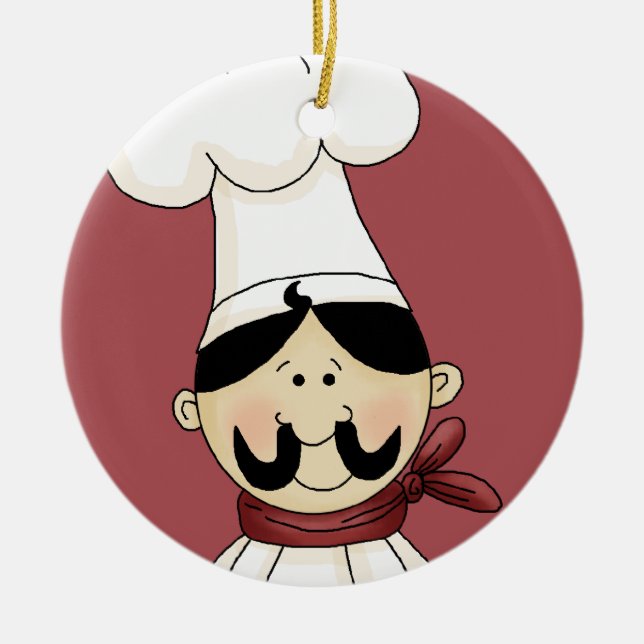 Chef Ornament (Front)