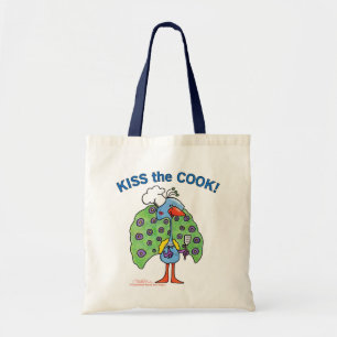 Chef Peacock, Kiss the Cook! Tote Bag