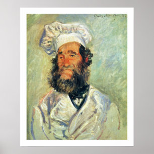 Chef Père Paul by Claude Monet Poster