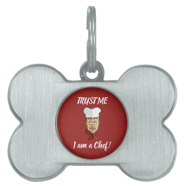 Chef Pet ID Tag (Front)