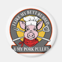 chef pig grilling pull my pork barbecue grilling l