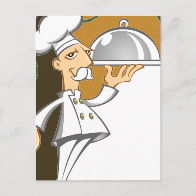 Chef Postcard (Front)