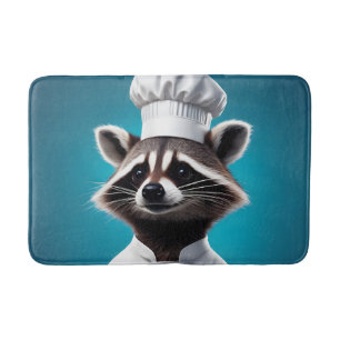 Chef Racoon Bath Mat