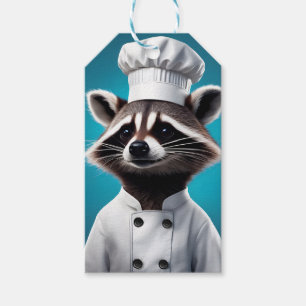 Chef Racoon Gift Tags