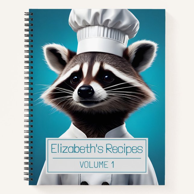 Chef Racoon Recipe Book (Front)