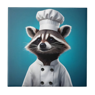 Chef Racoon Tile
