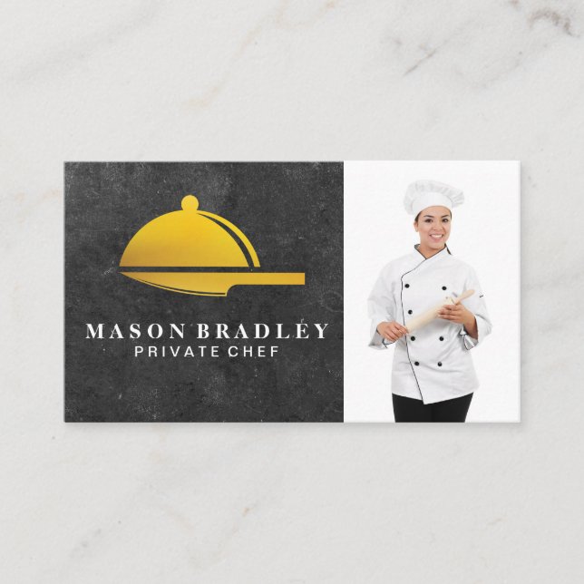 Chef | Restaurant Manager | Catering Business Card (Front)