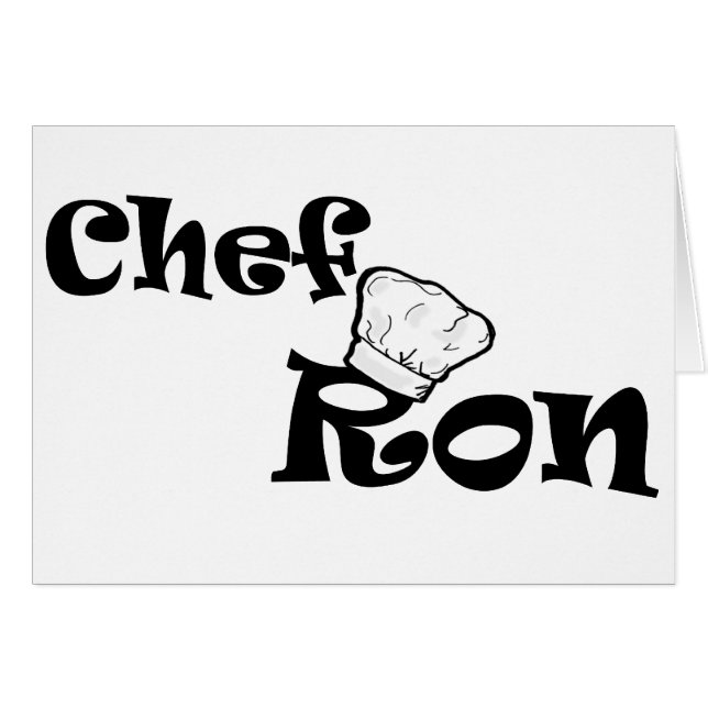 Chef Ron (Front Horizontal)