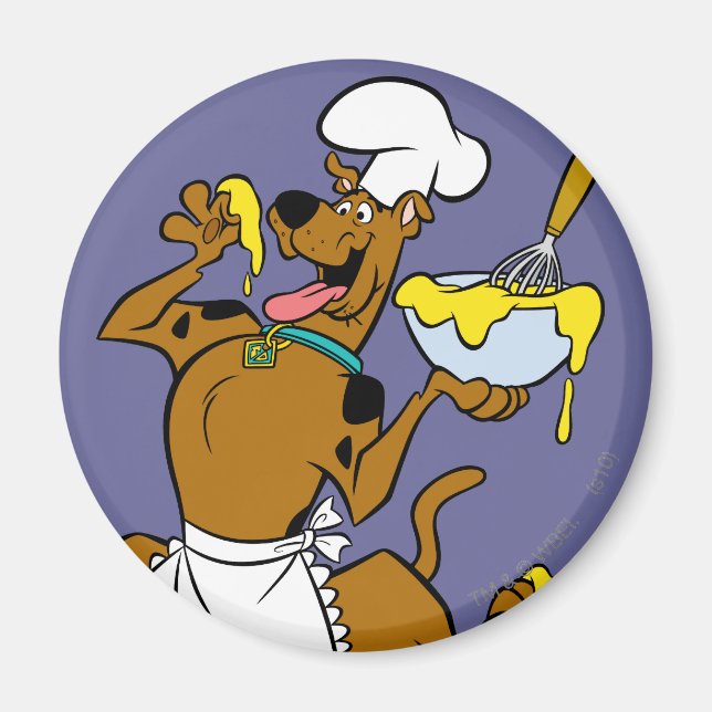 Chef Scooby-Doo Thanksgiving Magnet (Front)