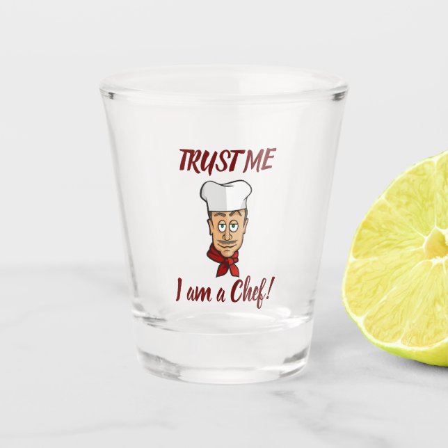 Chef Shot Glass (Front)