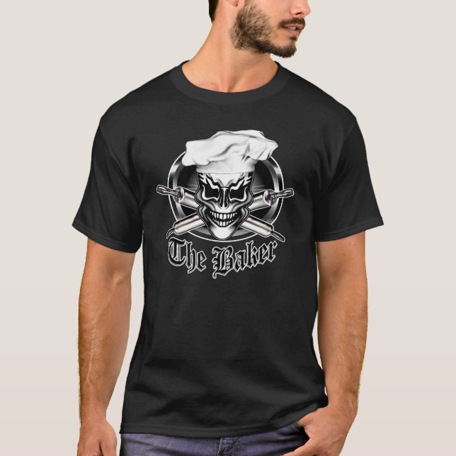 Chef Skull 1 T-Shirt (Front)