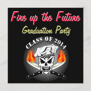 Chef Skull 2 Invitation