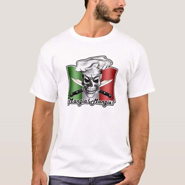 Chef Skull 3 T-Shirt (Front)