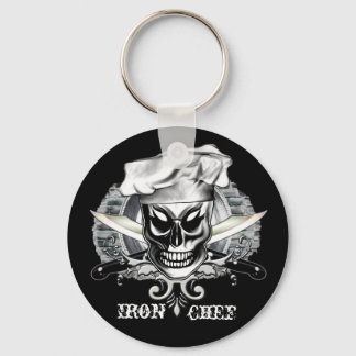 Chef Skull 4: Iron Chef Key Ring