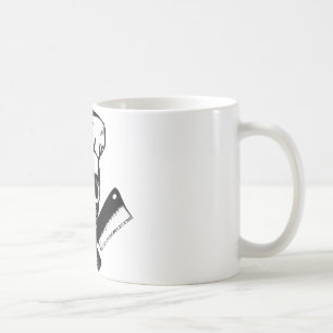 Chef Skull (B&W) Coffee Mug
