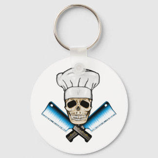 Chef_Skull_C1 Key Ring
