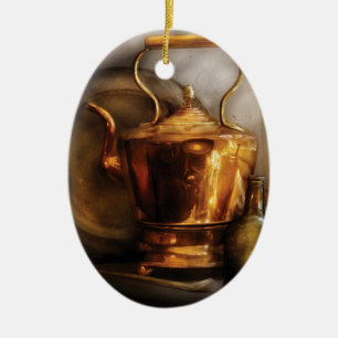 Chef - Tea - Cherished Memories Ceramic Tree Decoration