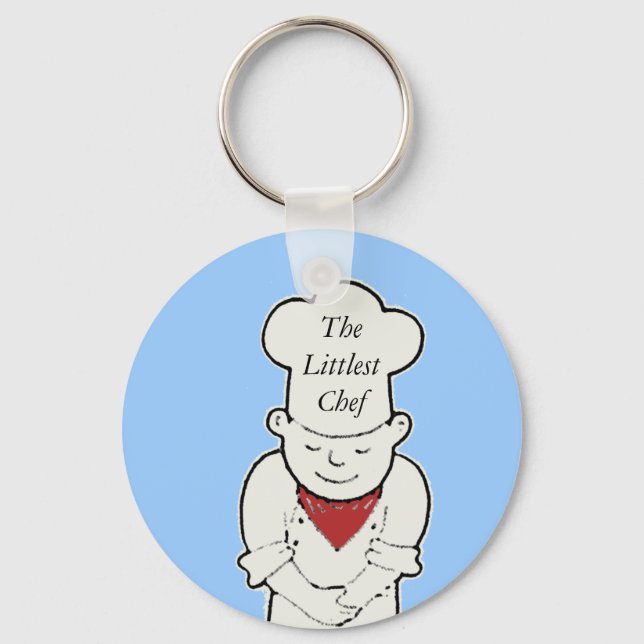 chef, TheLittlest Chef Key Ring (Front)