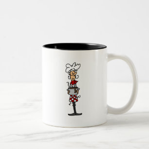 Chef Tshirts and Gifts Two-Tone Coffee Mug