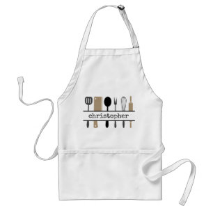 Chef Utensils Personalized Standard Apron