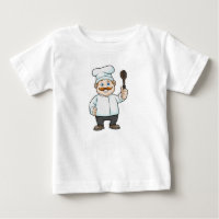 Chef with Chef's hat & Soup spoon