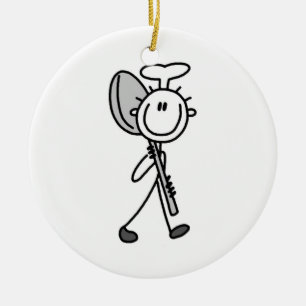 Chef With Spoon Ceramic Tree Decoration