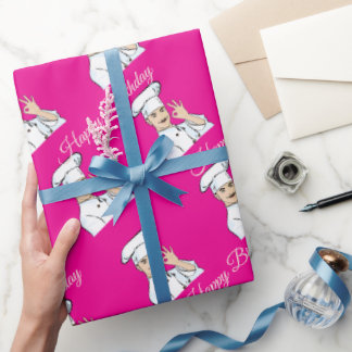Chef  wrapping paper