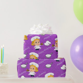 Chef  wrapping paper