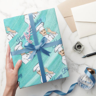 Chef  wrapping paper