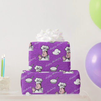 Chef  wrapping paper