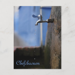 Chefchaouen, Morocco. Postcard