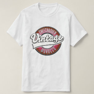 chefchaouen morocco vintage logo T-Shirt