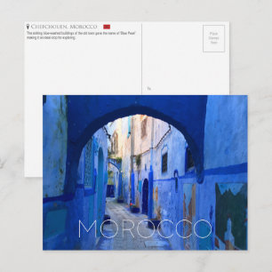 Chefchouen, Morocco Postcard