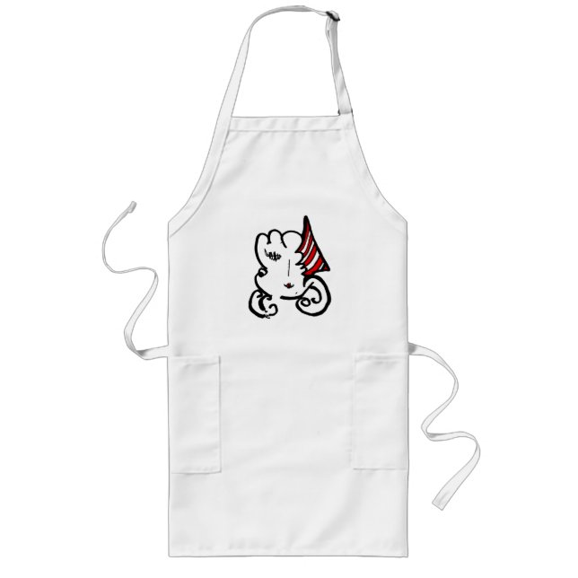 chefs apron with symiegirl face (Front)