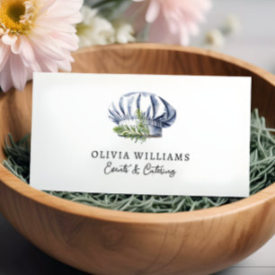Chefs Hat Personal Chef & Catering Business Card