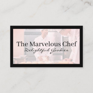 Chefs in the Kitchen Culinary Business Card