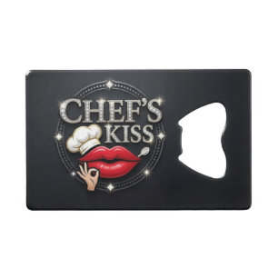 Chef's Kiss Stainless Steel Bottle Opener