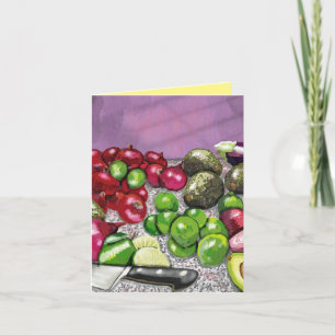 'Chef's Prep' still life  Note Card