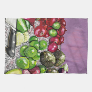 'Chef's Prep' still life Tea Towel