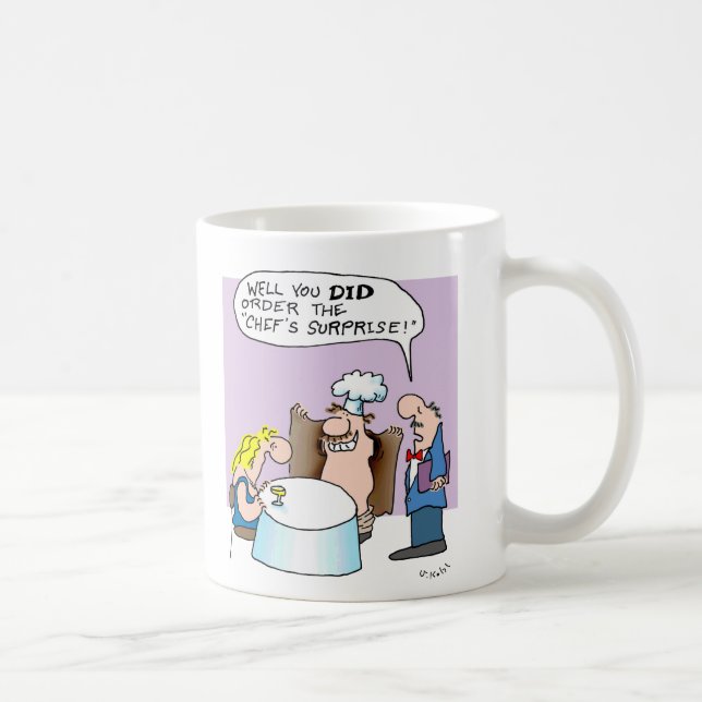 Chef's Surprise Coffee Mug (Right)