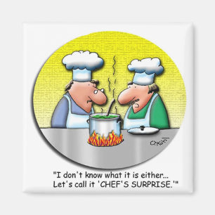 Chef's Surprise Magnet