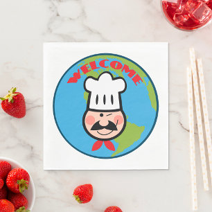 Chefs Welcome Napkin