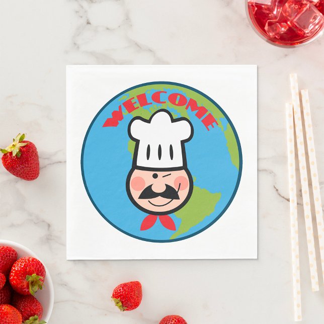 Chefs Welcome Napkin (Creator Uploaded)