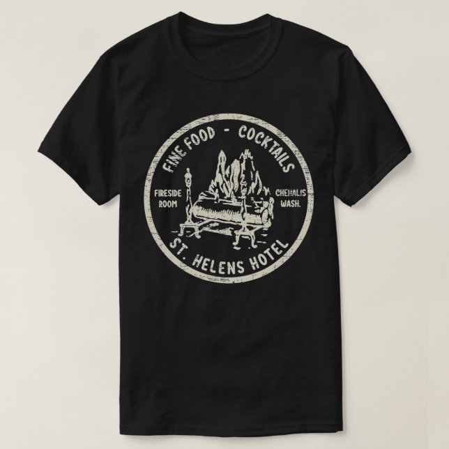 Chehalis Washington Vintage Advertisement  T-Shirt (Design Front)