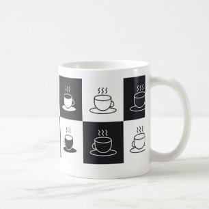 Chekered Pattern coffee mug