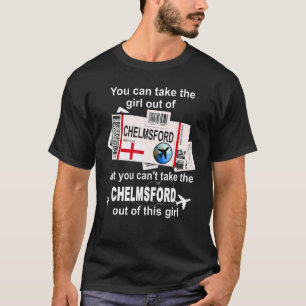 Chelmsford Boarding Pass Chelmsford Girl Chelmsfor T-Shirt