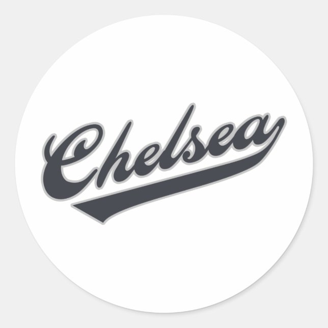 Chelsea Classic Round Sticker (Front)