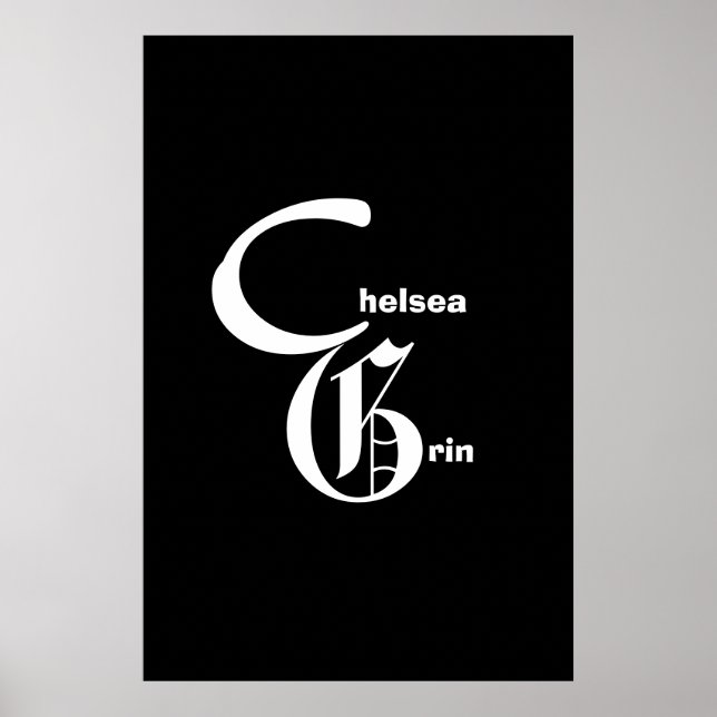 Chelsea Grin Logo Poster (Front)