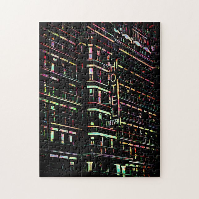 Chelsea Hotel New York City Jigsaw Puzzle (Vertical)